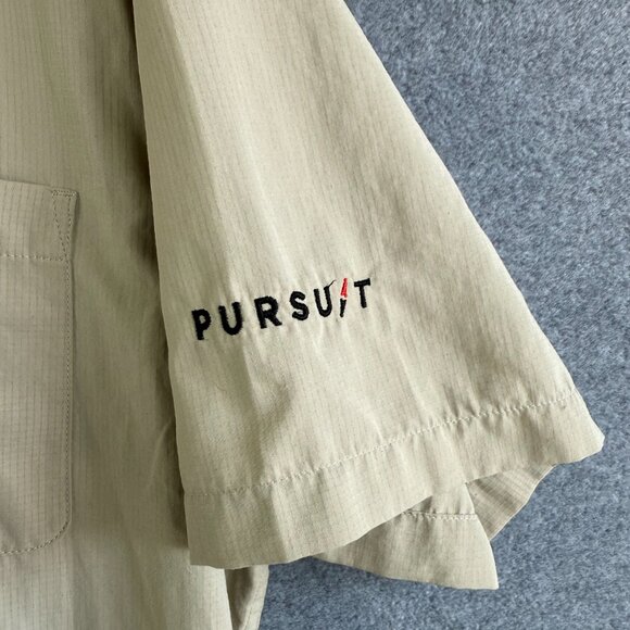 VNT Y2K Marmot Mountain Works “Pursuit” Lightweight Rip‑Stop Button Shirt Size L - Picture 3 of 12